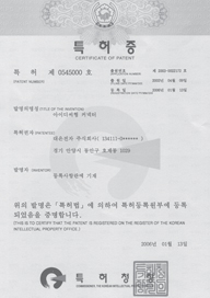 한국 특허